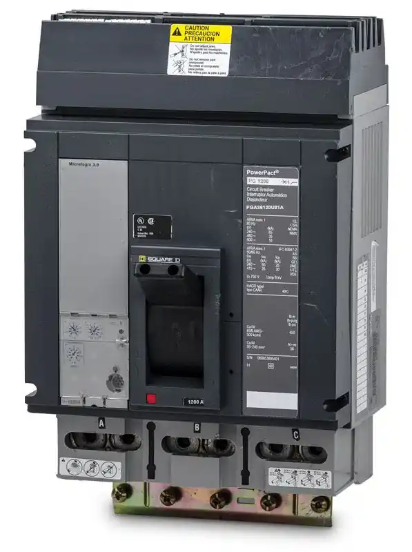 Premium Square D PGA36120U31A - 1200A 3 Pole Molded Case Circuit Breaker
