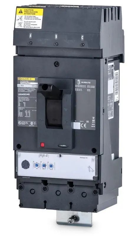 While Supplies Last Schneider Electric LJA36400CU44X - 400A 3 Pole Molded Case Circuit Breaker