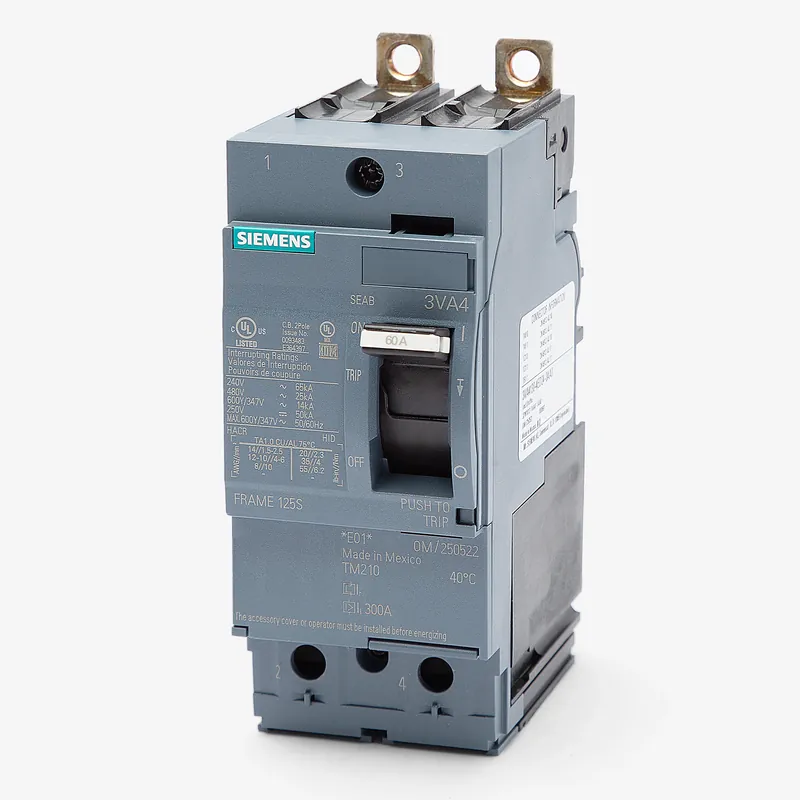 Siemens 3VA4160-4ED24-0AA0 - 60A 2 Pole Molded Case Circuit Breaker Top Pick