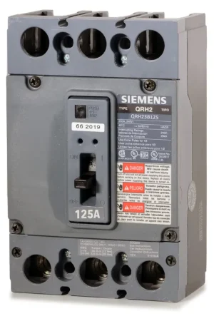 Siemens QRH23B125 - 125A 3 Pole Molded Case Circuit Breaker Flash Sale