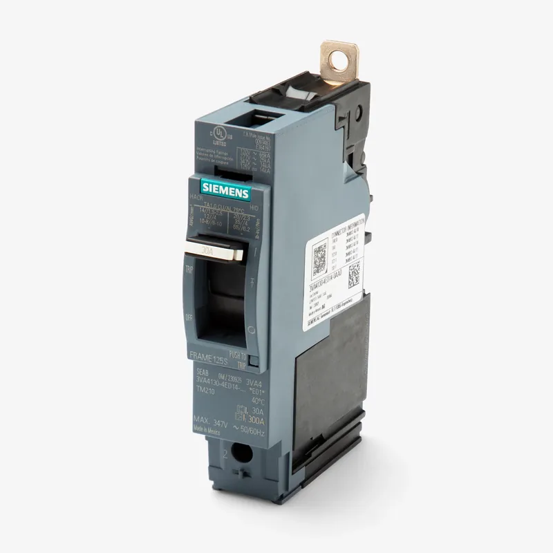 While Supplies Last Siemens 3VA4130-4ED14-0AA0 - 30A 1 Pole Molded Case Circuit Breaker