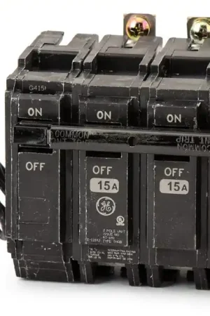 ABB / General Electric THQB32015ST1 - 15A 3 Pole Molded Case Circuit Breaker Secure Checkout
