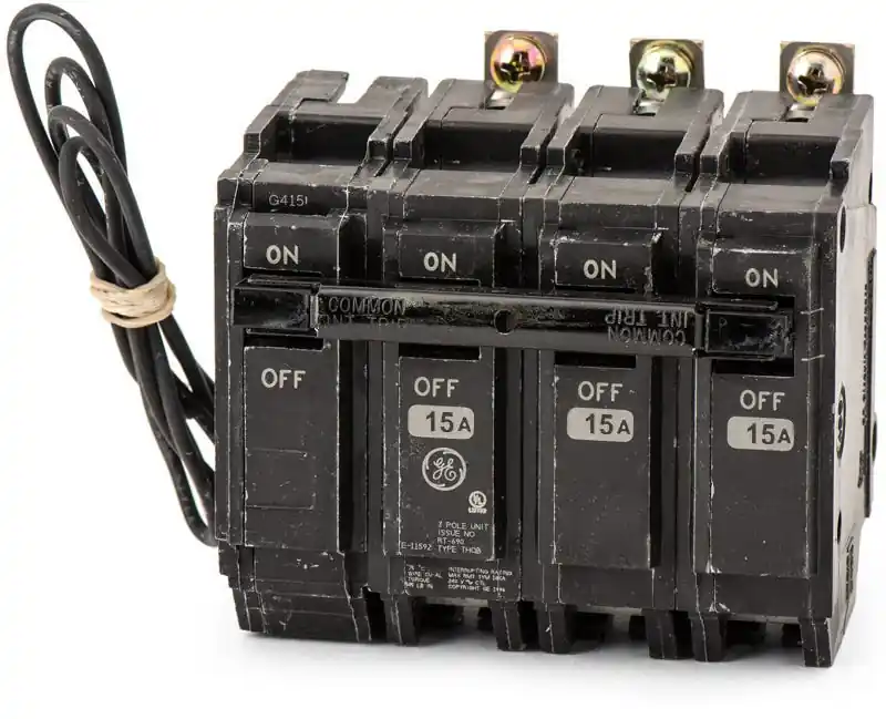 ABB / General Electric THQB32015ST1 - 15A 3 Pole Molded Case Circuit Breaker Secure Checkout