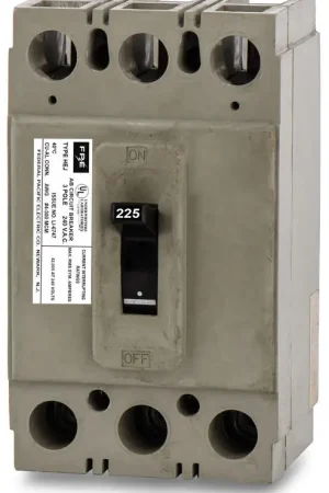 Super Sale Federal Pacific HEJ233225 - 225A 3 Pole Molded Case Circuit Breaker