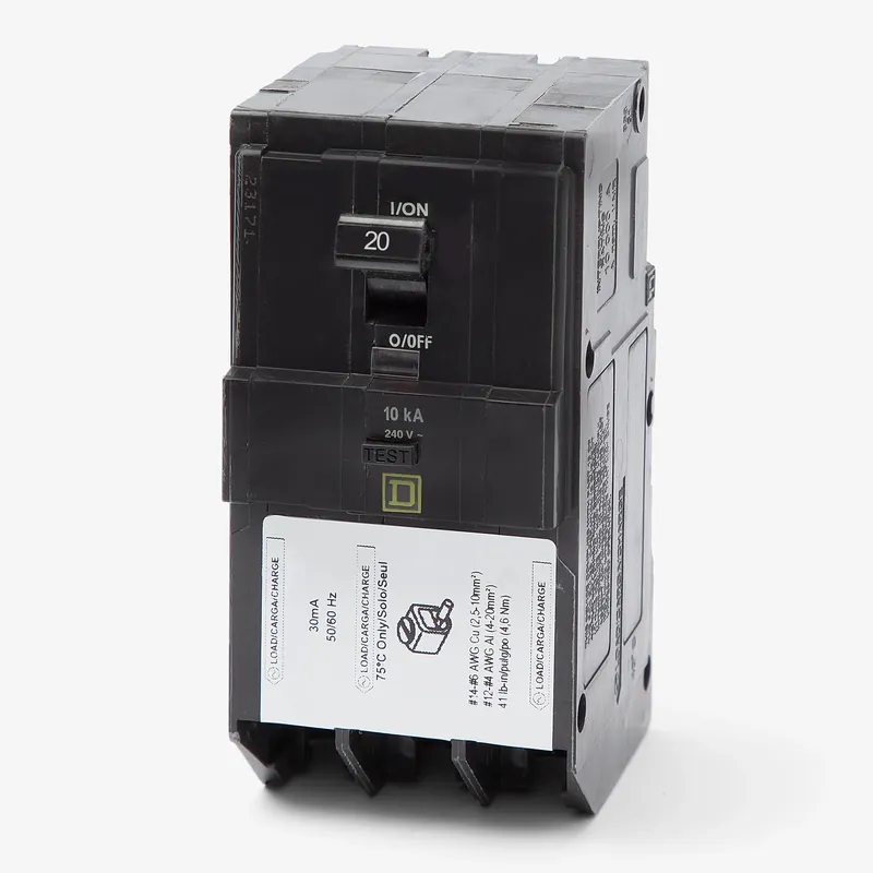 Fast Shipping Square D QO320EPD - 20A GFEP Miniature Circuit Breaker