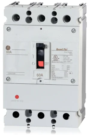 New Release ABB / General Electric FBH36TE060RV - 60A 3 Pole Molded Case Circuit Breaker