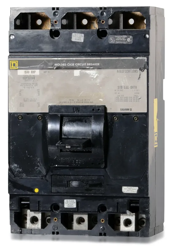 Sale Square D MAP36500 - 500A 3 Pole Molded Case Circuit Breaker