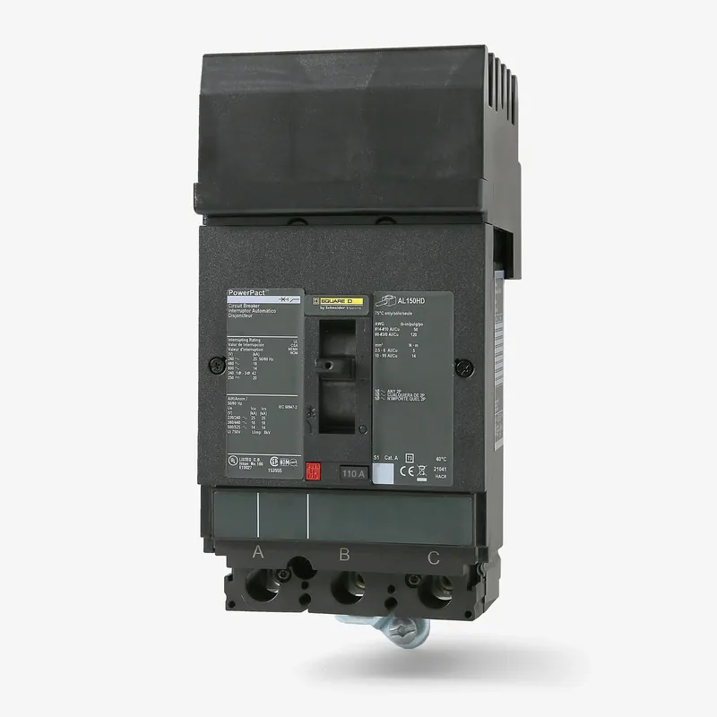 Square D HLA36110 - 110A 3 Pole Molded Case Circuit Breaker Best Choice