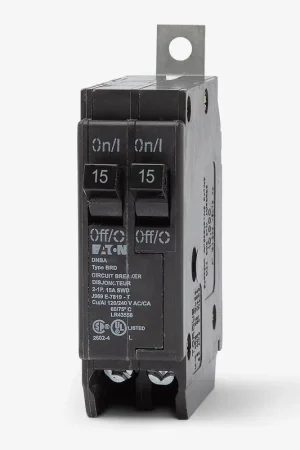 Next Day Delivery Eaton / Cutler-Hammer DNBA1515 - 15A Tandem Miniature Circuit Breaker