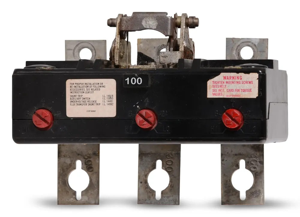 Westinghouse HLB3100T Trip Unit Clearance