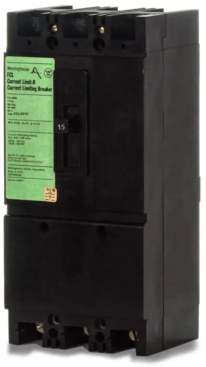 Eaton / Westinghouse FCL3015 - 15A 3 Pole Molded Case Circuit Breaker Holiday Sale