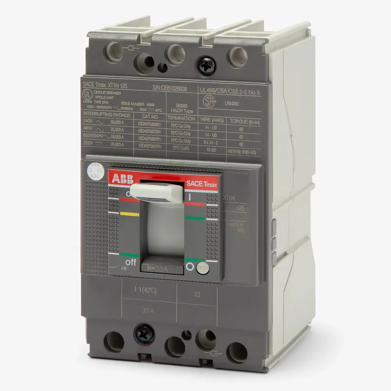 ABB XT1NU3030AFD000XXX - 30A 3 Pole Molded Case Circuit Breaker Flash Sale
