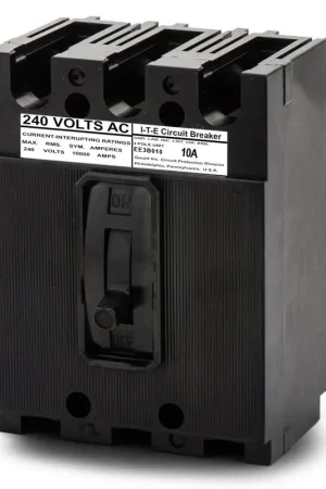 Siemens / ITE EE3B010 - 10A 3 Pole Molded Case Circuit Breaker Secure Checkout