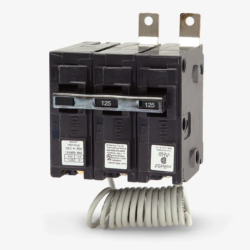 Siemens B212500S01 - 125A 2 Pole Molded Case Circuit Breaker Popular