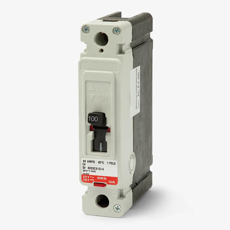 Secure Checkout Eaton / Cutler-Hammer HFD1100 - 100A 1 Pole Molded Case Circuit Breaker