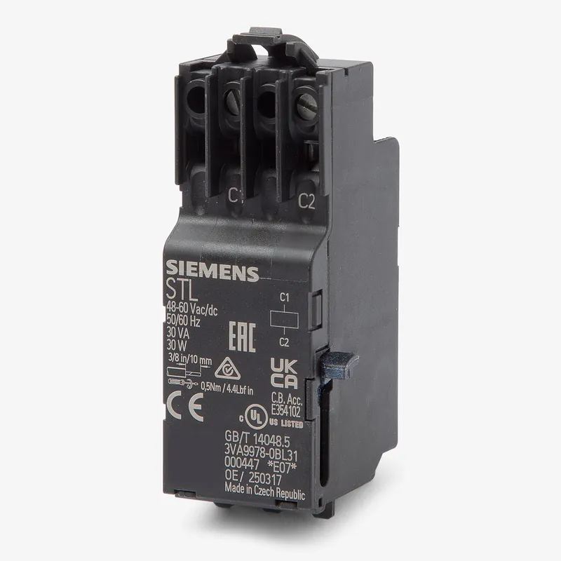 Siemens 3VA9978-0BL31 Shunt Trip Exclusive Offer