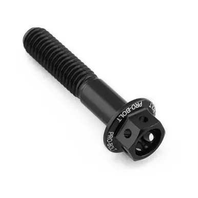 Aluminium Flanged Hex Head Bolt M6x(1.00mm)x30mm Race Spec Etched Fast Shipping