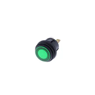 PB-1A-DC-2-GDL Switch Components – Snap-In Push Button 3P OFF-ON Green LED Limited Offer
