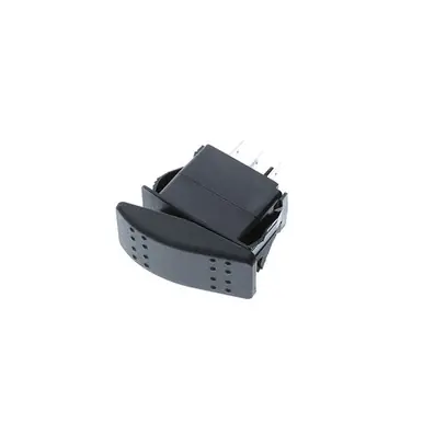 Markdown SRD1-1F-DC-1-BNN-W Switch Components – Contura Rocker 3P ON-OFF-ON Black IP67