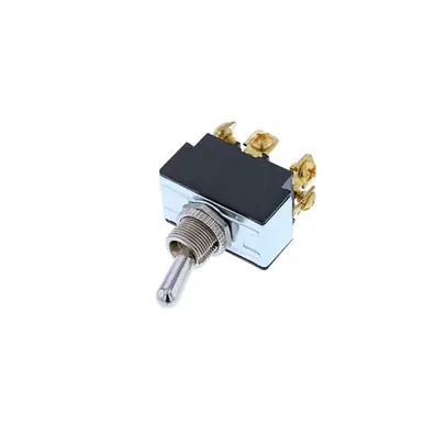 Weekend Sale TB1-2F-DC-5 Switch Components - Toggle - 6P DPDT ON-OFF-ON, Solder