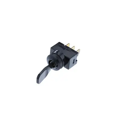 One Day Deal TE1-1F-DC-1-PB Switch Components - Wedge Toggle - 3P SPDT ON-OFF-ON
