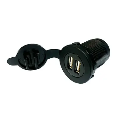 A1-USB2-1-BN-PS-2.4A Switch Components – USB-A Dual 2.4A+2.4A Blackout Charger One Day Deal
