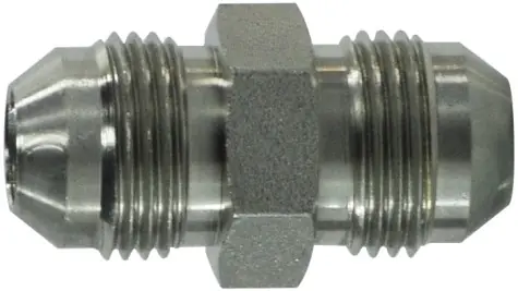 Best Seller Midland Metal 24032016 Tube Union, 1-1/4 in Male JIC x 1 in Male JIC, Steel
