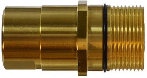 Midland Metal 61055 Quick Disconnect Drybreak Coupler with Wing Nut, 1-1/2 in 1-1/2 in FNPT, Brass Holiday Sale