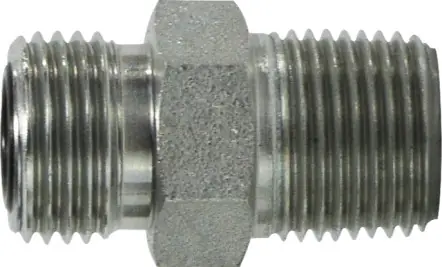 Midland Metal FSO240484 Connector, 13/16 in Male ORFS x 1/4 in MPT, Steel New Release