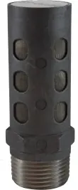 Midland Metal 940826 High Flow Muffler, 3/4 in Nominal, MPT, Aluminum Bargain