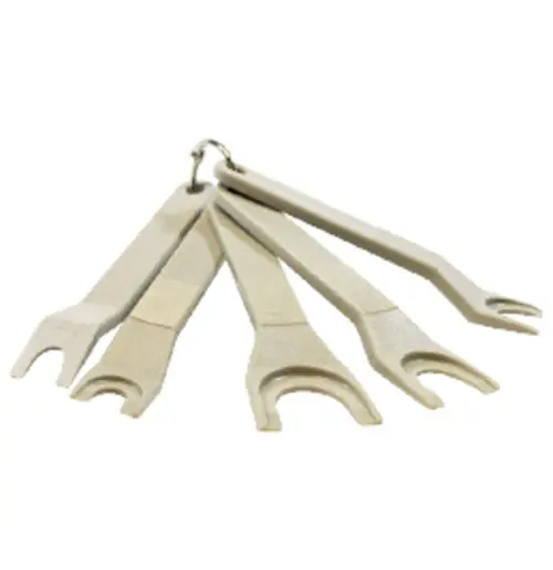 Midland Metal 20983P Spanner Wrench Set, SAE, 5 Pieces, 1/16, 1/4, 5/16, 3/8, 1/2 in Size Cheap