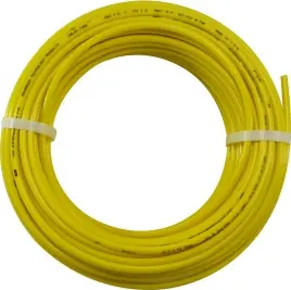 Today Only Midland Metal 38965YA Air Brake Tubing, 50 ft L, Nylon, 0.062 in Thick Wall