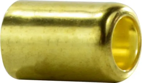 Midland Metal 32568 Smooth Hose Ferrule, 0.69 in Nominal, Compression, Brass Next Day Delivery