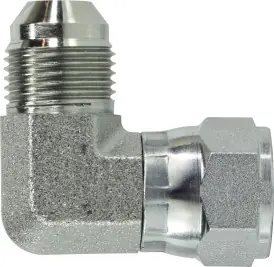Midland Metal 650024 Swivel Nut Elbow, 1-7/8 in JIC Tube x 1-7/8 in Female JIC, Steel Super Sale