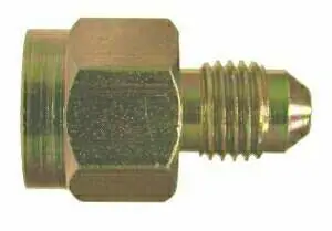 Midland Metal 240665 JIC Reducer/Expander, Straights Steel 37 Degree JIC Flare, -06 FJIC x -05 MJIC, Hydraulics Big Sale