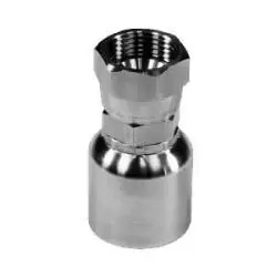 Stainless Adapters 43 Series SS43-06-06FJ Straight Swivel Adapter, 3/8 in Hose x 9/16 in Female JIC, Stainless Steel Low Price