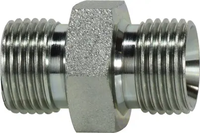 Midland Metal 74201212 Hex Nipple, 3/4 in Male BSPP x 3/4 in Male BSPP, Steel Holiday Sale