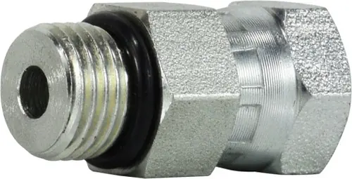 Midland Metal 6900O1012 Straight Swivel Adapter, 5/8 in Male ORB x 3/4 in FNPSM, Steel Affordable