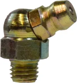 Cheap Midland Metal 36147 45 deg Short Ball Check Elbow, 1/4 in 1/4 in, Steel