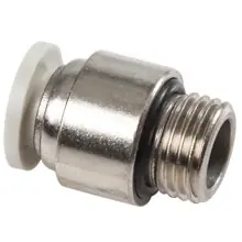 Midland Metal 20621N Internal Hex Straight Adapter, 4 mm Push-In x 5 MPT, Brass, Nickel-Plated New Arrival