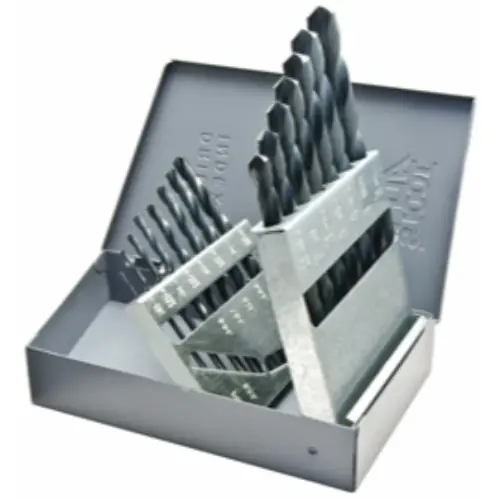 Special Discount Alfa Tools RS150193 15 pc Set HSS 3/8" Shank Alfa USA Jobber Drill