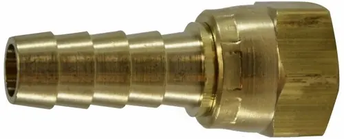 Midland Metal 32338C Female 37 Deg JIC Flare Swivel, Hose Barb, 3/4 Barb x 3/4 Jic Crimp Style, Brass Fittings Deal