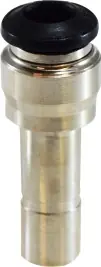 Midland Metal 20757N Reducer, 6 mm Push-In x 6 mm Push-In, Brass, Nickel-Plated Buy Direct