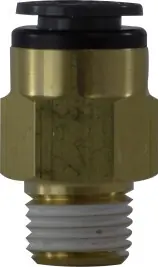 Deal Midland Metal 681208C Straight Connector, 3/4 in Push-In x 1/2 in MIP, Composite