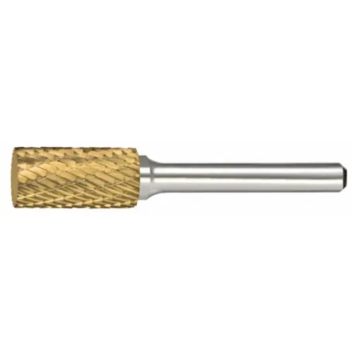 Latest Alfa Tools B71205DTN Sa-3 Carbide Burr Cylindrical Double Cut Tin Coated