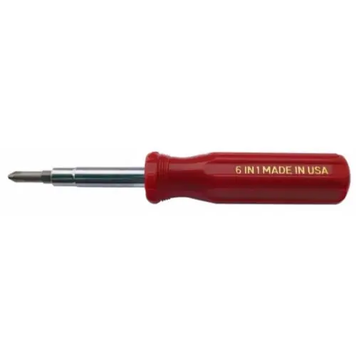 Alfa Tools SCD62O 6 In 1 Orange Phillips /Square Recess Screwdriver, 12 Pack Hot Picks