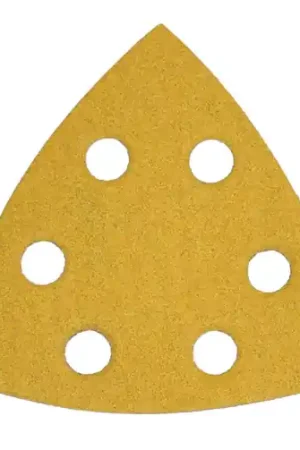 Alfa Tools PTAM120 120G Psa Milwaukee Triangles Aluminum Oxide Gold Paper, 50 Pack Low Price
