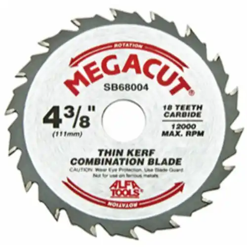 Alfa Tools SB68005 5-3/8" x 24T Combined Carbide Tipped Saw Blade Affordable