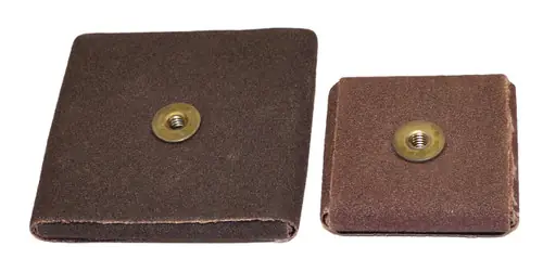 Alfa Tools SP78030 2" x 3/4" 80 Grit Aluminum Oxide Square Pad, 100 Pack Price Drop