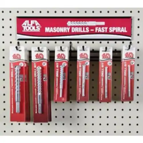 Factory Price Alfa Tools MDF60515C 11/16 x 6 Carbide Fast Spiral Masonry Drill Carded